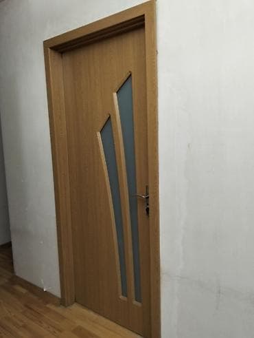 guzgu divar: MDF/Laminate daxili otaq qapısı - Material: ağac teksturalı laminat — 2