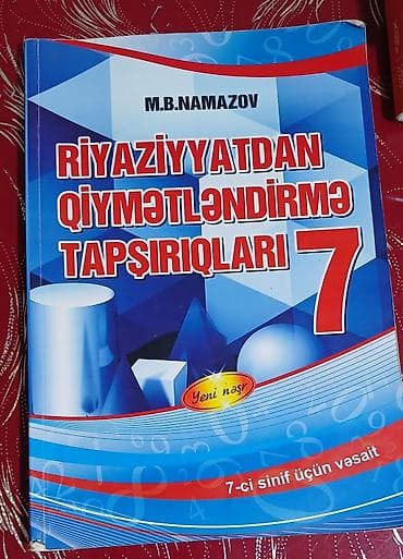 Məhsul: 7-ci sinif üçün riyaziyyat vəsaitləri – 2 kitab dəsti 1) M.B