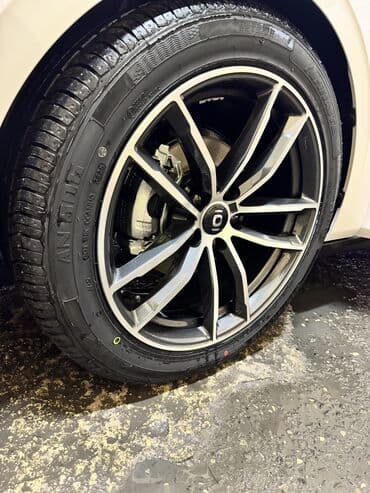 17 lik disk teker satilir: R18 disk teker 245/45/18 5 gundur alinib, cemi 500km yol gedib — 4