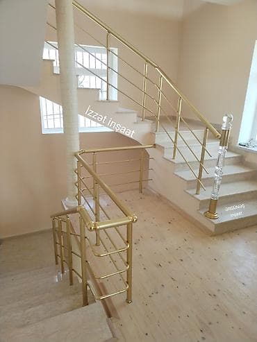 Перила: Paslanmayan poladdan pilləkən məhəccəri və tutacaqların hazırlanması — 3