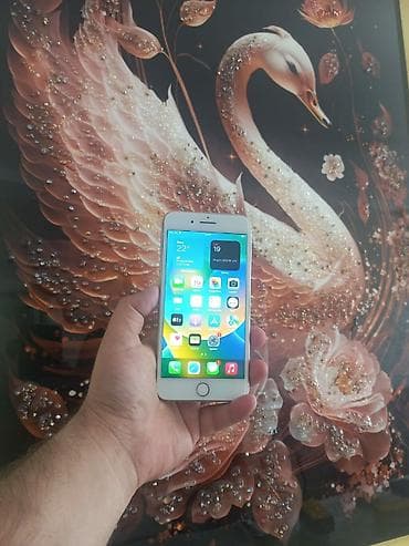 redimi not 9: IPhone 8 Plus, 64 GB, Qızılı, Barmaq izi — 1