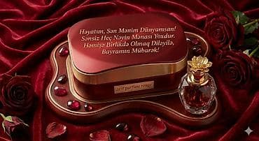 ideal parfumeriya: ZEST PARFUM – 8 Mart üçün xüsusi ətir hədiyyə qutuları - Dizayn: lüks — 3