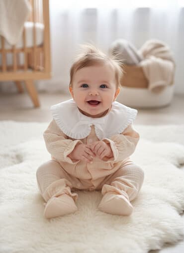 uşaqlar üçün təbii dublyonkalar: Kombinezon, Uniseks, 0 - 3 ay — 1