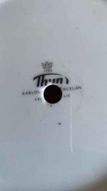 farfor serviz: TOOS Porcelain / Hesam Limoges servis dəsti - 2 ədəd porselen süfrə — 5