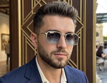 kişi ucun eynək aviatorlar: Gün eynəyi — 1