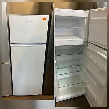 soliton soyuducu: 2 qapılı Midea Soyuducu Satılır, rəng - Ağ — 1