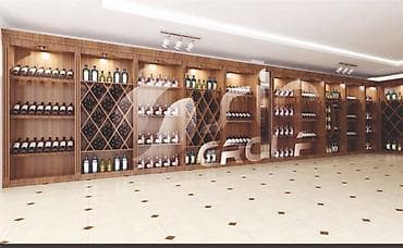 Sifarişlə şərab vitrinləri