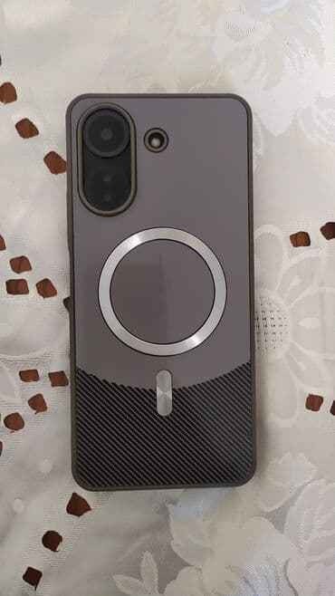 en ucuz oyun konsolları: Redmi 13C, 128 GB, rəng - Qara, Barmaq izi — 1