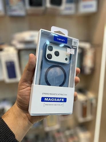 telfonlar: VAVI MagSafe uyğun telefon qabı - MagSafe dəstəyi: güclü maqnit — 1