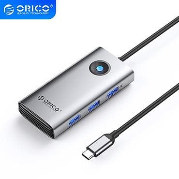 🔥 ORICO PW11-6P-GY-EP – 6-in-1 USB-C HUB, 100W PD və 4K HDMI ORICO