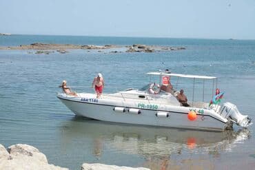 cirkab su: Современный Катер "Си бриз 33". размеры 10 м. х 3 м., осадка 0.5 м. — 1