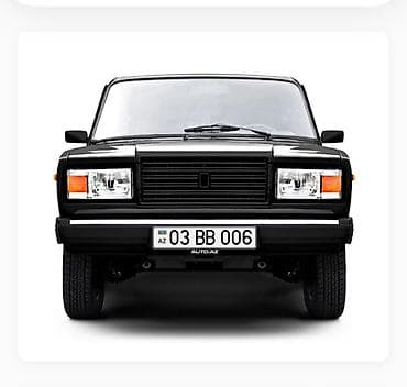 vaz 2107 kredit satilir: 03 BB 006 nömrə satılır — 1