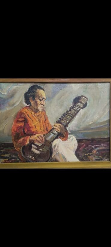 divar ucun şəkillər: Rəssam Mirteyyub Xəlilovun əl işləri. (Müxtəlif ölçülü Xols, Karton — 9