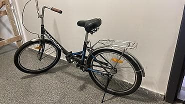 eliptik velosiped: Şəhər tipli velosiped – “Çempion” (шампйон/чемпион yazılı çərçivə) - — 2