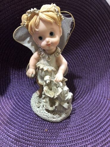 ag guller: Fiqur, Keramika, rəng - Ağ — 1