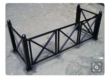 optik qaynaq: Balkon məhəccəri, Polad — 4