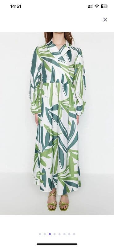 qabardina qadın donları: Gündəlik don, Maksi, Trendyolmilla, M — 2