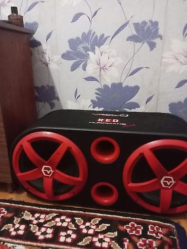 URAL Sound “Red Hurricane” Duel subwoofer qutusu - İki ədəd iri