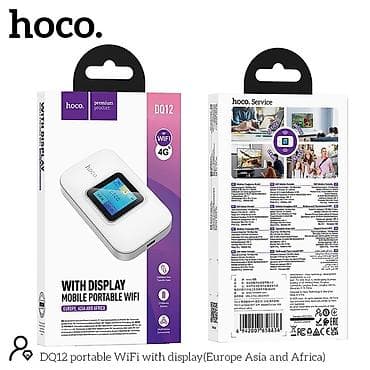 Hoco DQ12 – ekranlı portativ Wi‑Fi (Avropa, Asiya və Afrika üçün) - lalafo.az -da Hoco DQ12 – ekranlı portativ Wi‑Fi (Avropa, Asiya və Afrika üçün) -