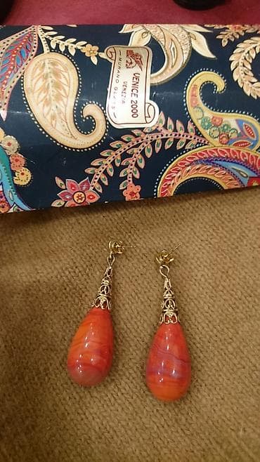 təbii daşlardan sırğalar: Sırğa — 2