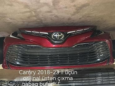 accent bufer: Toyota Camry 2018–2023 üçün orijinal kuzov detalları - Arxa bufer — 1