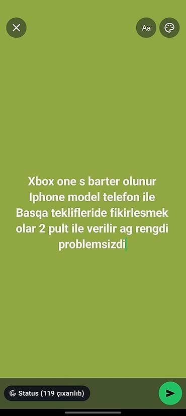 printer rengli: Xbox One S oyun konsolu - Rəng: ağ - Komplekt: 2 ədəd orijinal pult - — 1