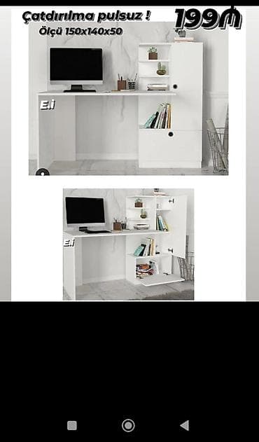 Çevik iş-güc üçün çoxfunksiyalı kompüter/iş masası - Ölçü: 150 x 140 lalafo.az -da Çevik iş-güc üçün çoxfunksiyalı kompüter/iş masası - Ölçü: 150 x 140
