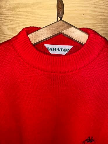 розовые мужские кофты: Kisi sviterleri qirmizi rengde Veziyyetleri eladir Razmer — 3