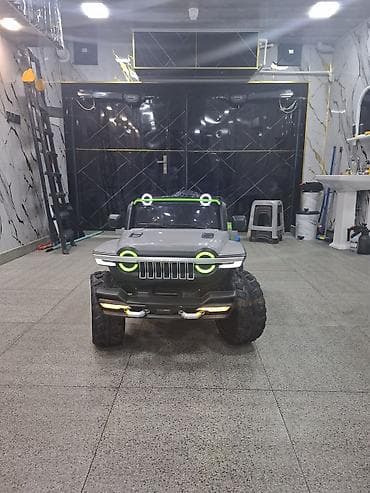 elekt: Uşaq üçün elektrikli off-road maşın - Korpus: boz rəngli, “off-road” — 5