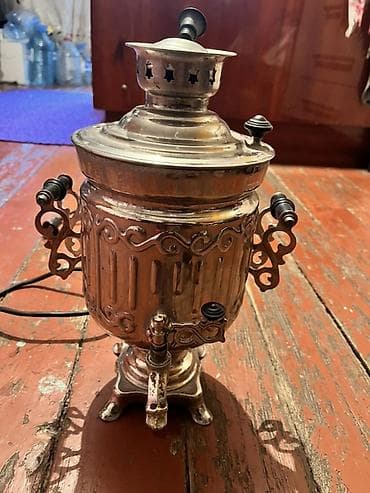 kabelər: Elektrik samovar - Klassik dizaynlı, metal korpuslu elektrik samovarı — 2