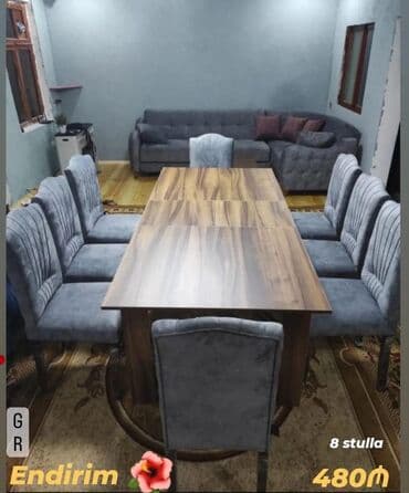 işlənmiş mətbəx stolları: Masa dəsti — 1