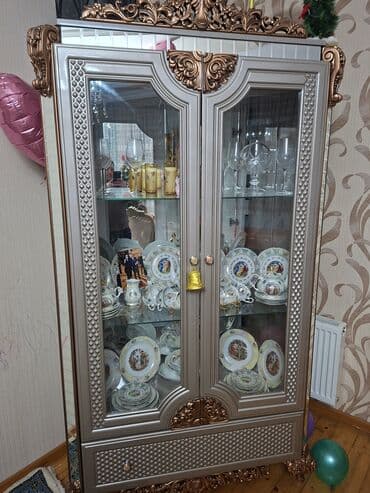 setqa vitrin: Şüşəli dolab vitrini, Yeni, Ünvandan götürmə — 2