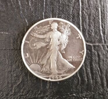1 dollar satmaq: 1944 год, Серебро, Состояние: Удовлетворительное — 1
