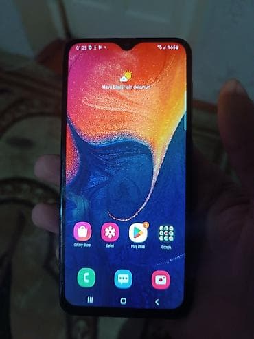 samsung 7000: Samsung Galaxy A50, 128 ГБ, цвет - Синий, Сенсорный, Две SIM карты — 1