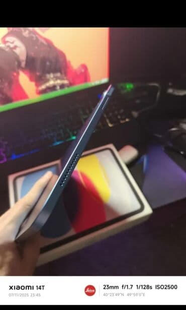 Lenovo: İpad 10 (2022) 64 Yaddaş Çox Tecili Satilir Ehtiyacdan Dolayi Satilir — 8