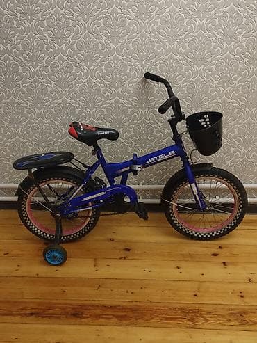 velosiped: İşlənmiş İki təkərli Uşaq velosipedi Stels, 16", Ünvandan götürmə — 4