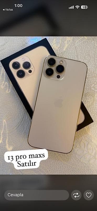 ıphone 13: IPhone 13 Pro Max, Qızılı — 1
