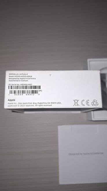 Qulaqcıqlar: Apple AirPods simsiz qulaqlıq (qutusuz cüt) original. - Model: Apple — 6