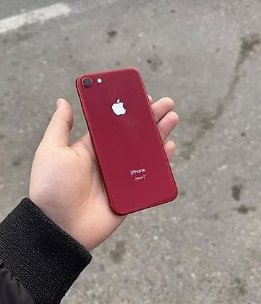 scanner: IPhone 8, 64 GB, Qırmızı, Simsiz şarj — 2