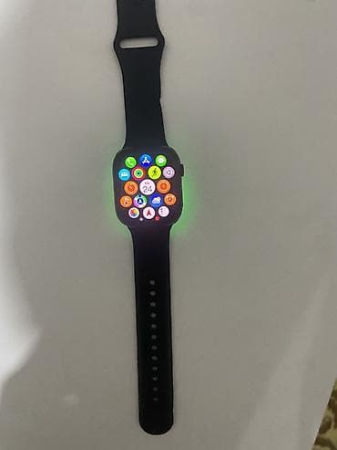 Smart saat, Smart, Sensor ekran, rəng - Qara