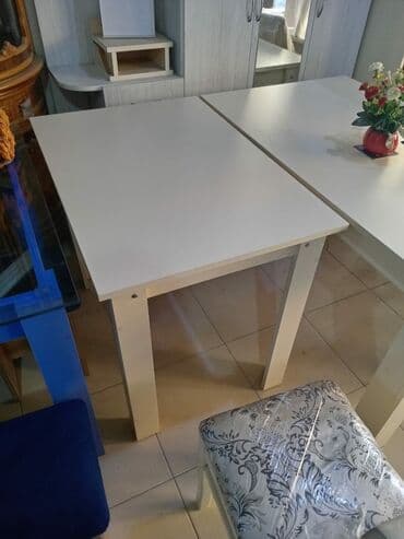 iş masaları: Qonaq masası, Yeni, Açılmayan, Laminat, Kvadrat masa — 4