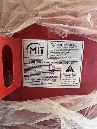 islenmis ventilator: 500 l, Closed Expansion Tank, 2019 il, Türkiyə, Yeni — 4