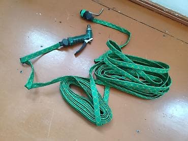 Bağ suvarma dəsti – sprey tapança və uzun su şlanğı,10 m. - Tərkib — 2