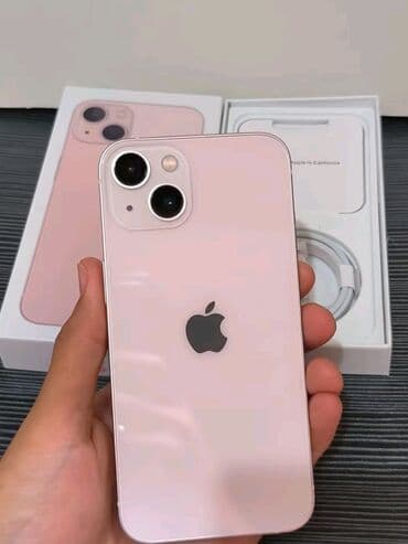 Информатика: IPhone 13, 64 ГБ, Розовый, Face ID — 1