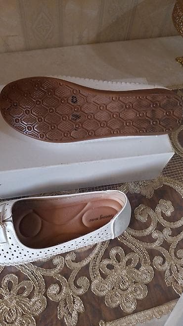 Baletkalar: Baletkalar, Ölçü: 40, rəng - Ağ, Yeni — 4