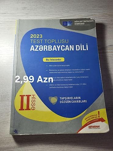 Azərbaycan dili Testlər 11-ci sinif, DİM, 2-ci hissə, 2023 il lalafo.az -da Azərbaycan dili Testlər 11-ci sinif, DİM, 2-ci hissə, 2023 il