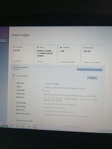 MSI Gaming Noutbuk. Oyun noutbukudur. Gündəlik istifadə ofis işləri ve — 3
