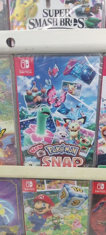 диск: Nintendo switch üçün pokemon snap oyun diski. Tam original — 1