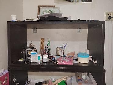 mətbəxt: Mətbəx üçün, İşlənmiş, Açılmayan, Dördbucaq masa, 2 stul — 2