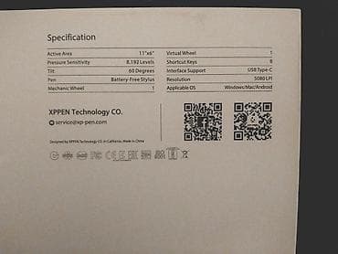 samsung tab a sm 515: XP-PEN Deco Pro Medium qrafik planşeti satılır — İdeal vəziyyətdədir — 8